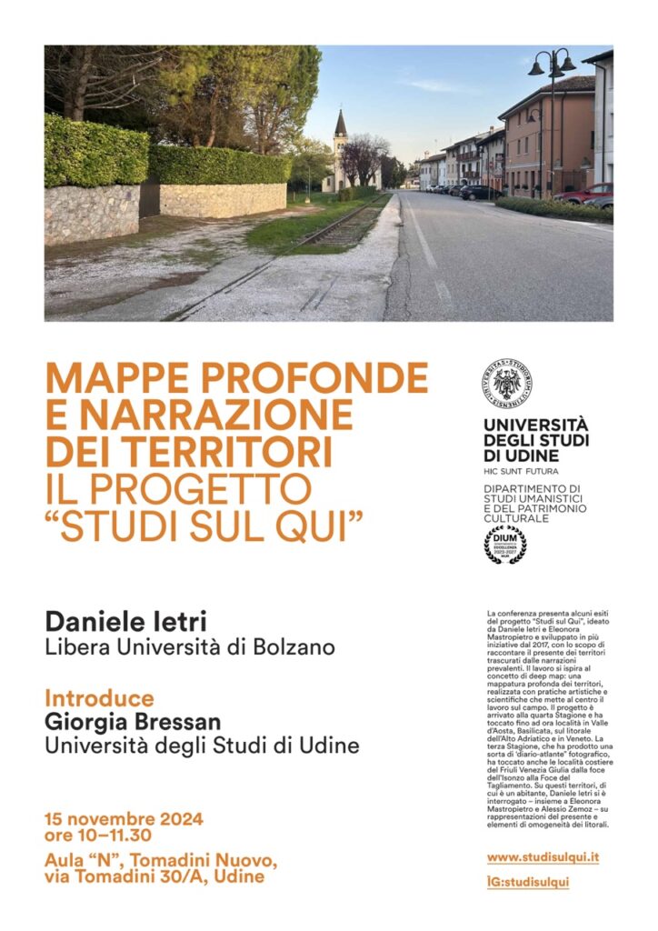 Studi sul Qui all’Università di Udine