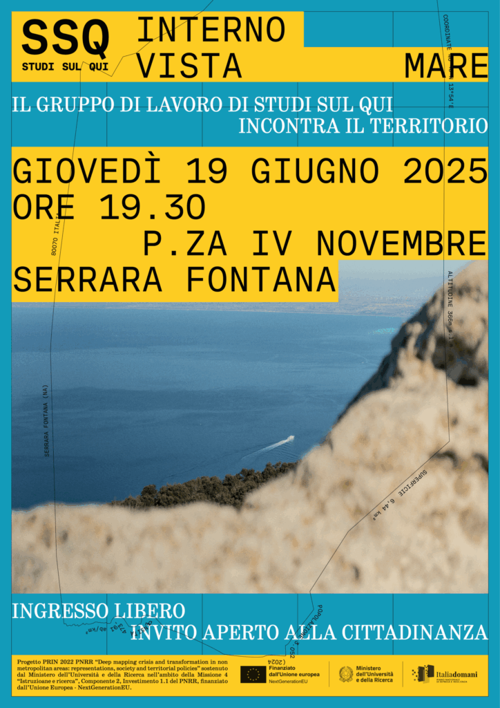Studi sul Qui – Stagione 5 – Il gruppo di lavoro incontra il territorio