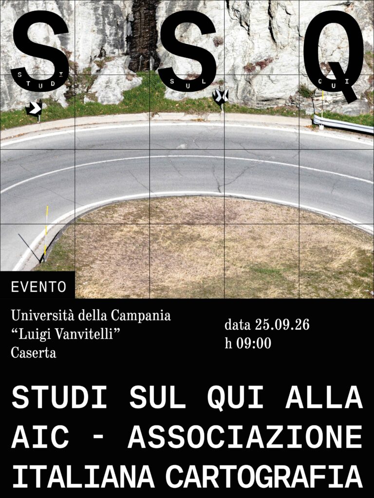 Studi sul Qui alla Giornata di Studio AIC Associazione Italiana di Cartografia